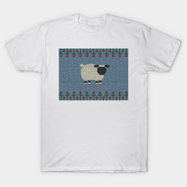 Knitted Sheep T-Shirt by charterdisco